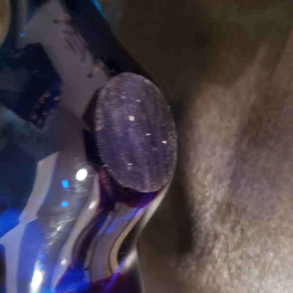 Murano style napkin holder green and blue - Picture 4 of 7